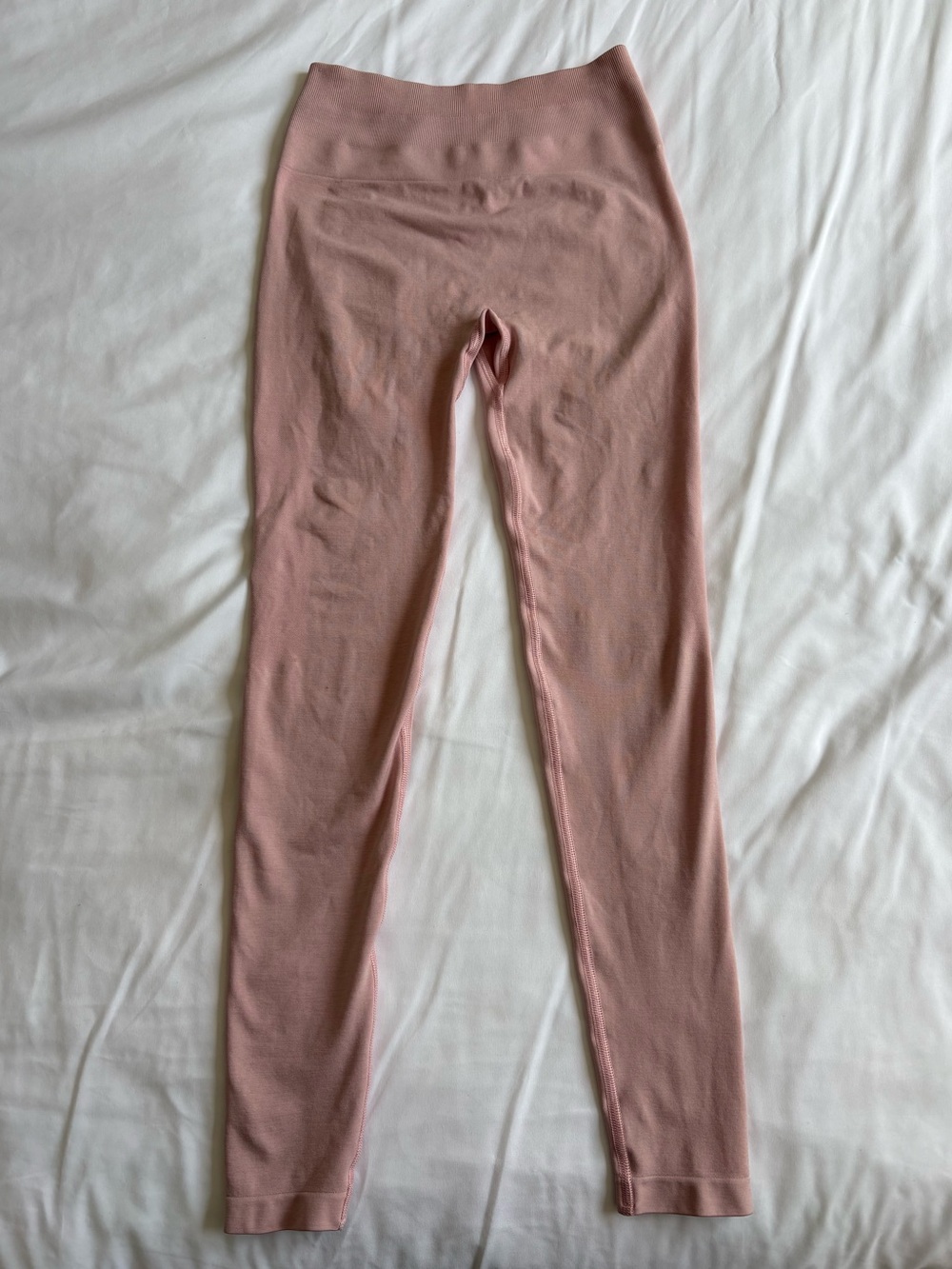 Alphalete Amplify Seamless Scrunch Leggings Pink Size Small
